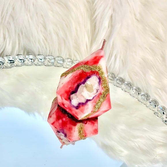 Geode Candle - Picture 1 of 2